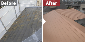 外壁・屋根塗装リフォーム事例