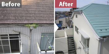 外壁・屋根塗装リフォーム事例