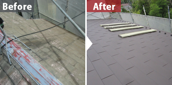 外壁・屋根塗装リフォーム事例