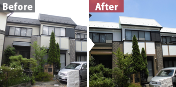 外壁・屋根塗装リフォーム事例